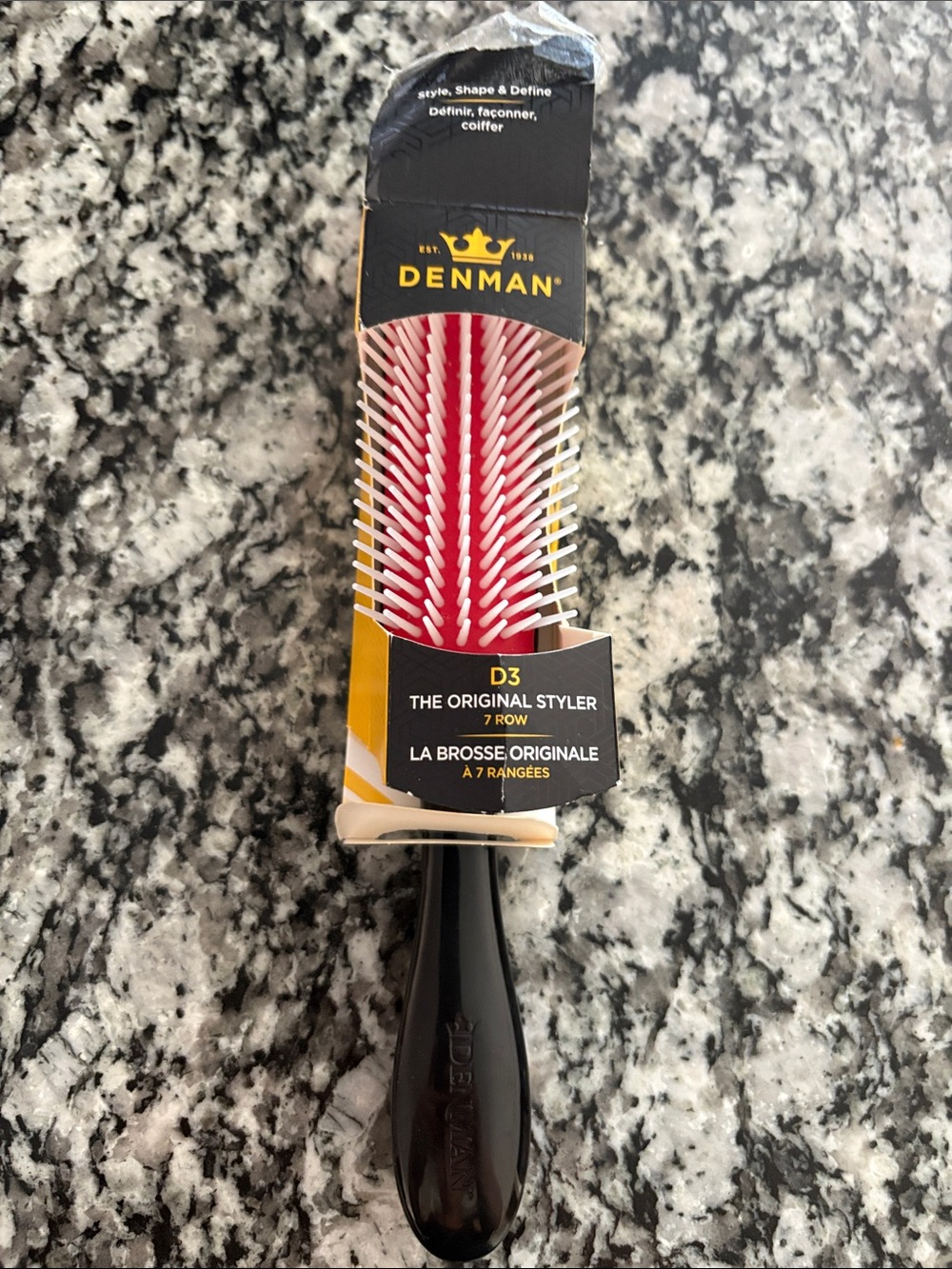 Denman original style D3 brush
